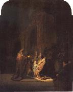 Rembrandt, The Presentation of Jesus in the Temple